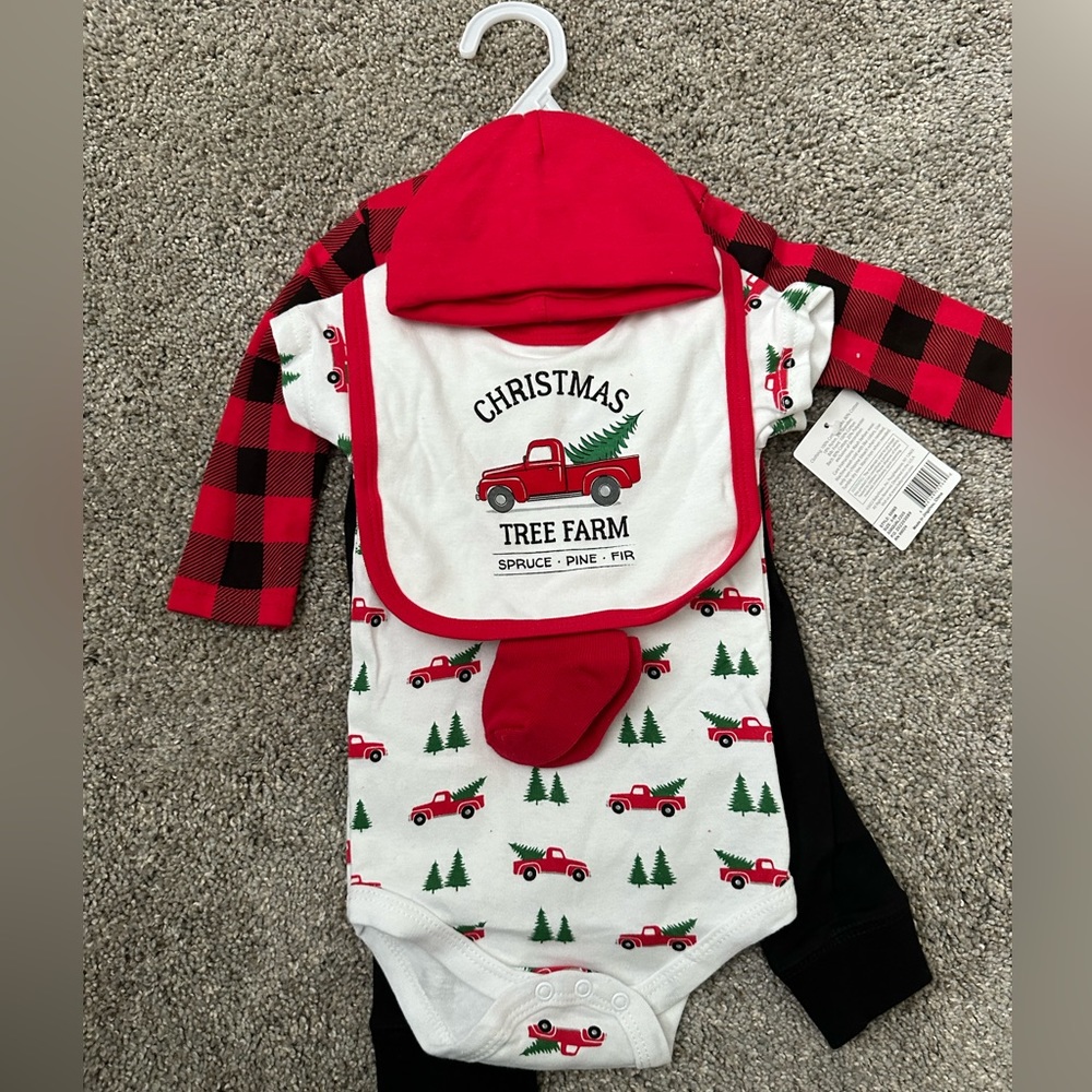 Christmas outfit.